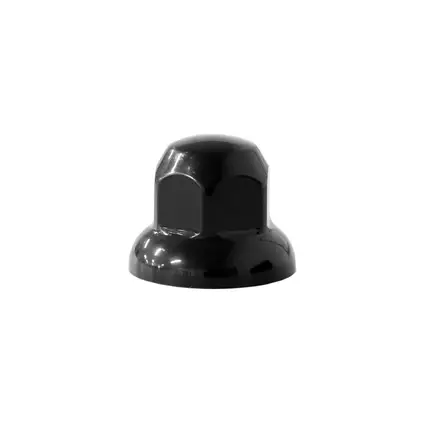 Mutterisuoja musta 33mm - Vanteiden koristekapselit RST - 8020109493 - 1