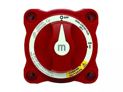 Päävirtakytkin ON/ OFF Akkujen kaksoishätäkytkentä - Kytkimet - 6012000503 - 2