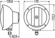 Hella Luminator Compact Metal lisävalo - Halogen-lisävalot - 3030210003 - 2
