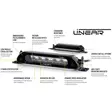 Lazer Linear 6 Elite led-lisävalopaneeli - Lisävalopaneelit - 8020100193 - 7