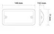 Led-sisävalo 12V, Led Autolamps - Sisävalot - 8020105493 - 4