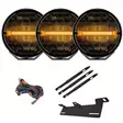 Lisävalopaketti Optibeam Elites 9" Heated 3-pack - Pyöreät lisävalot - 8020121123 - 1