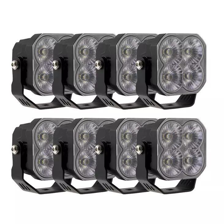 Bullpro Työvalopaketti, Pyöräkone Basic - LED-työvalot - 8020107963 - 1