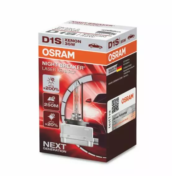 D1S Osram Xenarc Night Breaker Laser +200% - D1S ja D1R - 8020100023 - 1