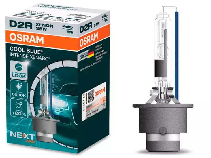 D2R Osram Cool Blue Intense Xenon polttimo - D2R ja D2S - 8020105083 - 1