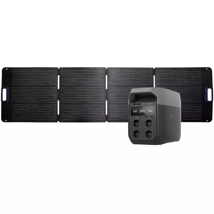EcoFlow Delta 3 + Woima 200W - Virta-asemat - 8020112683 - 1