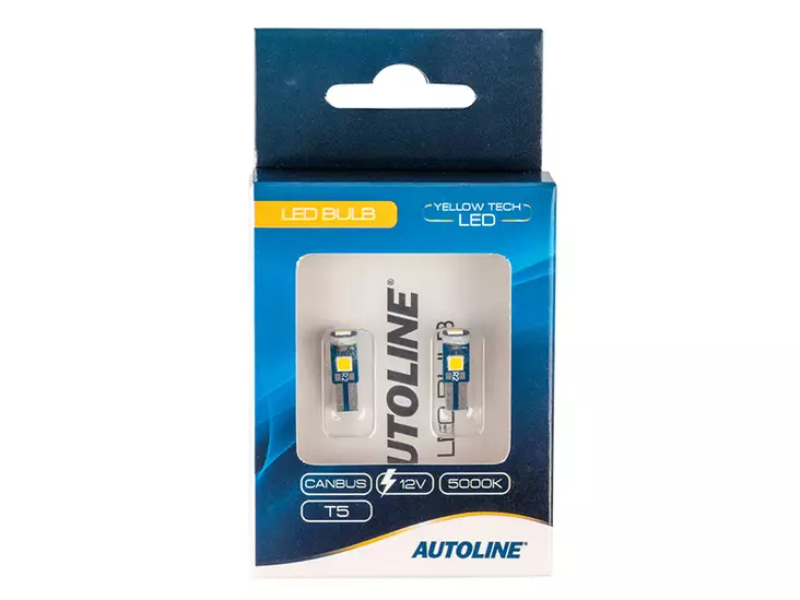 T5 12V LED-polttimopari, Autoline - Muut LED-polttimot - 8020105313 - 1