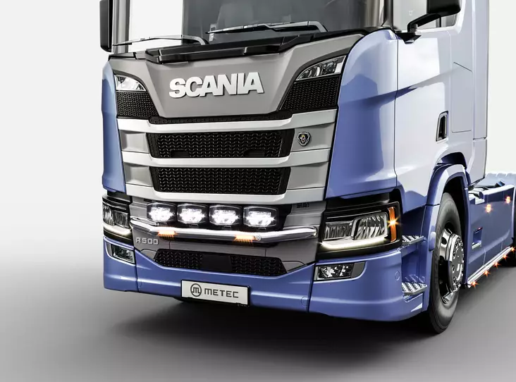 Valoteline City LED-tasovilkuilla, Scania R- & S-Serie 2016-, Metec - Valoraudat kuorma-autoon - 8020102863 - 1