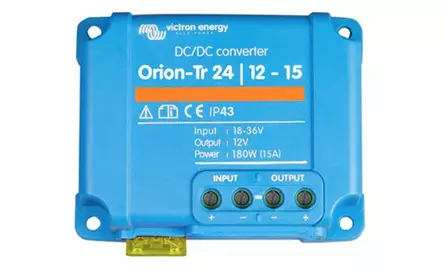 Jännitteen alennin 24V -> 12V, 15A, Victron Energy - Jännitteen alentajat - 8020101534 - 1