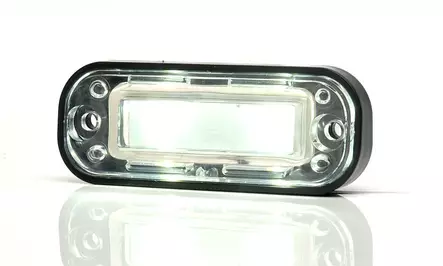 LED-rekisterivalo uppoasennettava 12/24V, WAS - Led-rekisterikilpivalot - 4030120034 - 1