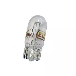 T10-polttimo 5W (W5W), 10 kpl - T10 (W5W) polttimot - 4060102104 - 2