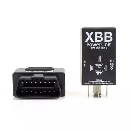 XBB OBD Dongle ja PowerUnit kytkentäsarja Tesla Model S & X - Relejohtosarjat - 8020103864 - 7