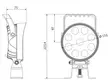 BullPro 54W LED-työvalo kahvalla - LED-työvalot - 8020108064 - 7