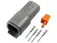 Deutsch DTM 4-pin. 0,5mm2 - Liitinrasia Deutsch - 2040120074 - 1