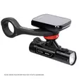 KOM pyöräkiinnike GoPro pikalukitussovittimella, hiilikuitukuvio - Pyörävalotarvikkeet - 8020107354 - 3