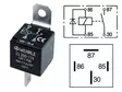 Kytkentärele diodilla 4-Nap 70A, 12V - Releet - 3050120454 - 1