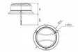 LED-vilkkumajakka R65 Mini low, magneettikiinnitys - Led-majakat - 8020101864 - 2