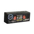 Strands Tasovilkku punainen 4LED - Led-tasovilkut ja vilkkulyhdyt - 8020107114 - 1