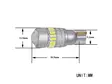 T10 W2 LED-polttimopari, Autoline - T10 LED-polttimot - 8020105314 - 4