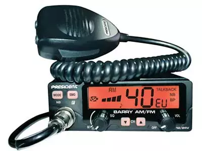 CB-Radiopuhelin President Barry II, 12-24V - Radiot ja LA-puhelimet - 8020100354 - 1