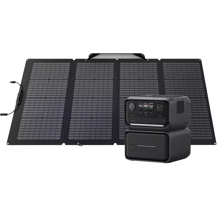 EcoFlow River 3 Max Plus + EF 220W - Virta-asemat - 8020112684 - 1