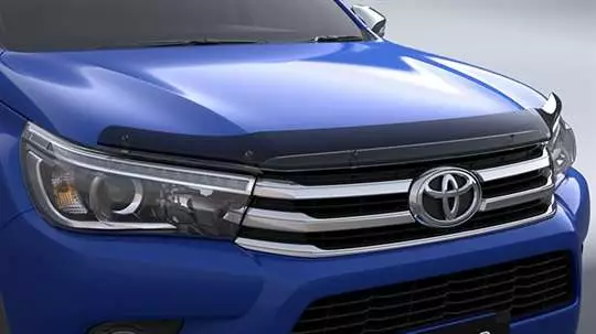 Konepellin tuuliohjain Toyota Hilux 2016- - Konepellin suojalistat - 7000010264 - 1