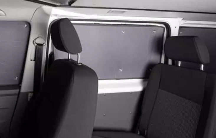 Lämpöeristysverho Volkswagen T5/6/6.1 >2003, oleskelutila, 5-osainen sarja - Ikkuna- & Lämpöpeitteet - 8020112334 - 1