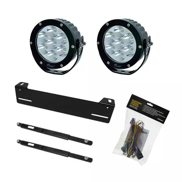 LED-lisävalopaketti SAE 100, 35W - Outlet-löytötuotteet - 8020103714 - 1