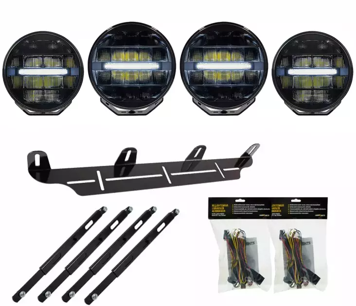 Optibeam Elites Special Edition Lisävalopaketti - Pyöreät lisävalot - 8020120144 - 1