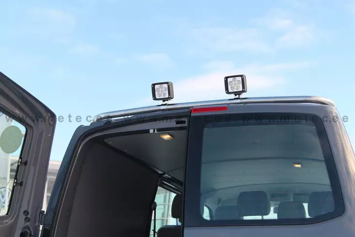 Työvalorauta VW T5 2003-2015 & T6 2015-2019, T6.1 2019-2020, Metec - Työvalotelineet pakettiautoon - 8020102164 - 2