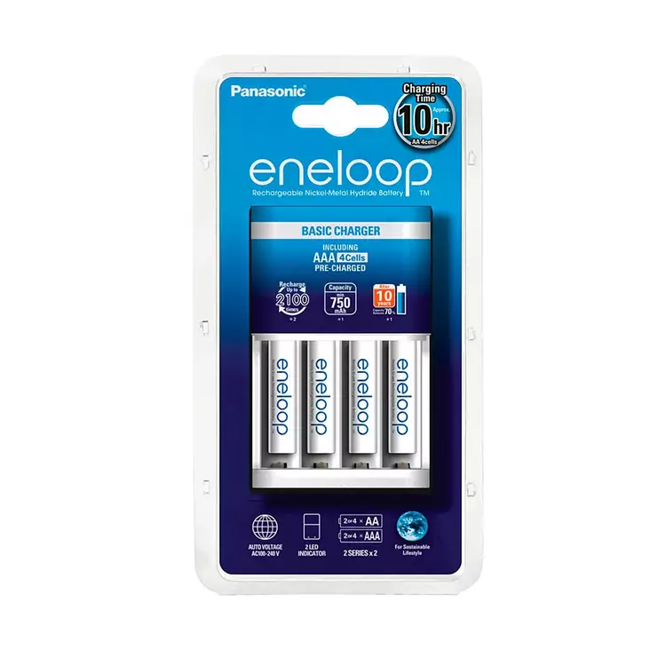 Verkkolaturi eneloop 4xAA/AAA - Outlet-löytötuotteet - 8020101954 - 1
