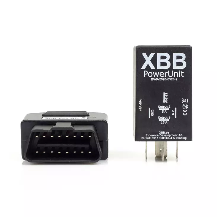 XBB OBD Dongle ja PowerUnit kytkentäsarja Tesla Model S & X - Relejohtosarjat - 8020103864 - 7