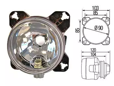 Xenon kaukovalo90mm, Sisu - Sisu - 3007000004 - 1