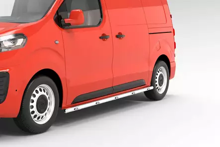Kylkiputket (LED) Opel Vivaro 2019+, L1 - Kylkiputket pakettiautoon - 8020102435 - 2