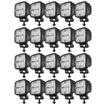 Nordic Lights työvalopaketti, harvesteri Basic - LED-työvalot - 8020107455 - 1