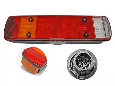 Takavalo 7-kammio pistokkeella, Scania - Muut takavalot - 3005999995 - 2