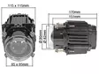 Bi-LED ajovalo / kaukovalo 90mm - Linja-autot - 3003000575 - 3