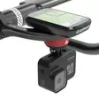 KOM pyöräkiinnike GoPro pikalukitussovittimella, musta - Pyörävalotarvikkeet - 8020107355 - 5