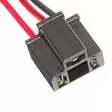Lampunkanta H4-polttimolle johdolla - Polttimoadapterit - 1030200155 - 2
