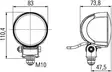 LED-peruutusvalo Hella Modul 70 GEN 3 - Led-peruutusvalot - 4030120165 - 2