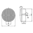 LED-takavalo, Jokon, 24V Sumuvalo - Led-takavalot - 4030120085 - 2