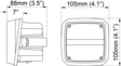 Nordic Lights KL 1302 uppoasennettava led-työvalo - LED-työvalot - 8020105035 - 3