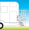 Pyöräteline Carry-Bike CL – 2 pyörälle, matkailuautoihin - Pyöräteline - 8020112365 - 3