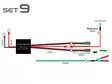 Relejohtosarja kahdelle lisävalolle, DT3-liittimin, elektroninen rele - Asennustarvikkeet - 8020104395 - 1