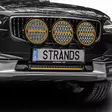 Strands Siberia SRC 22" + 3x Siberia NR 9" LED-lisävalopaketti VOLVO V90CC 2018- - Volvo lisävalot - 8020106925 - 4