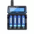 Xtar X4 - Monipuolinen 4-kanavainen akkulaturi ja varavirtalähde yhdessä - 18650-akkujen laturit - 8020111715 - 3