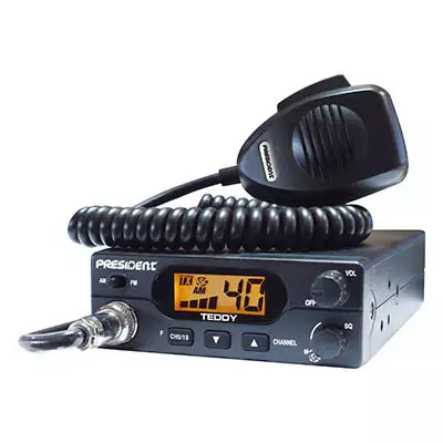CB-Radiopuhelin President Teddy II, 12V - Radiot ja LA-puhelimet - 7501001215 - 1