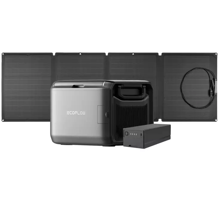 EcoFlow Glacier Classic 55l + EB + EF 110W - Virta-aseman lisävarusteet - 8020112715 - 1