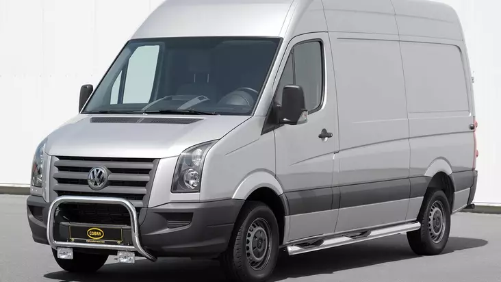 Helmaputket askelmilla VW Crafter vm.06-> - Outlet-löytötuotteet - 155503000205 - 1