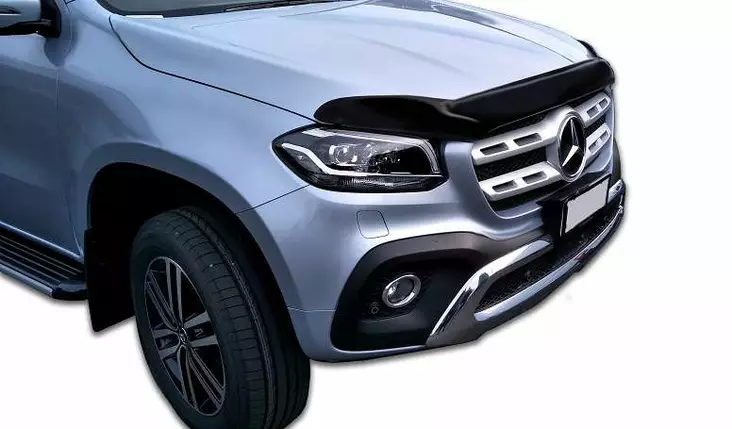 Konepellin tuuliohjain MB X-Class 2017- - Konepellin suojalistat - 7000010265 - 1